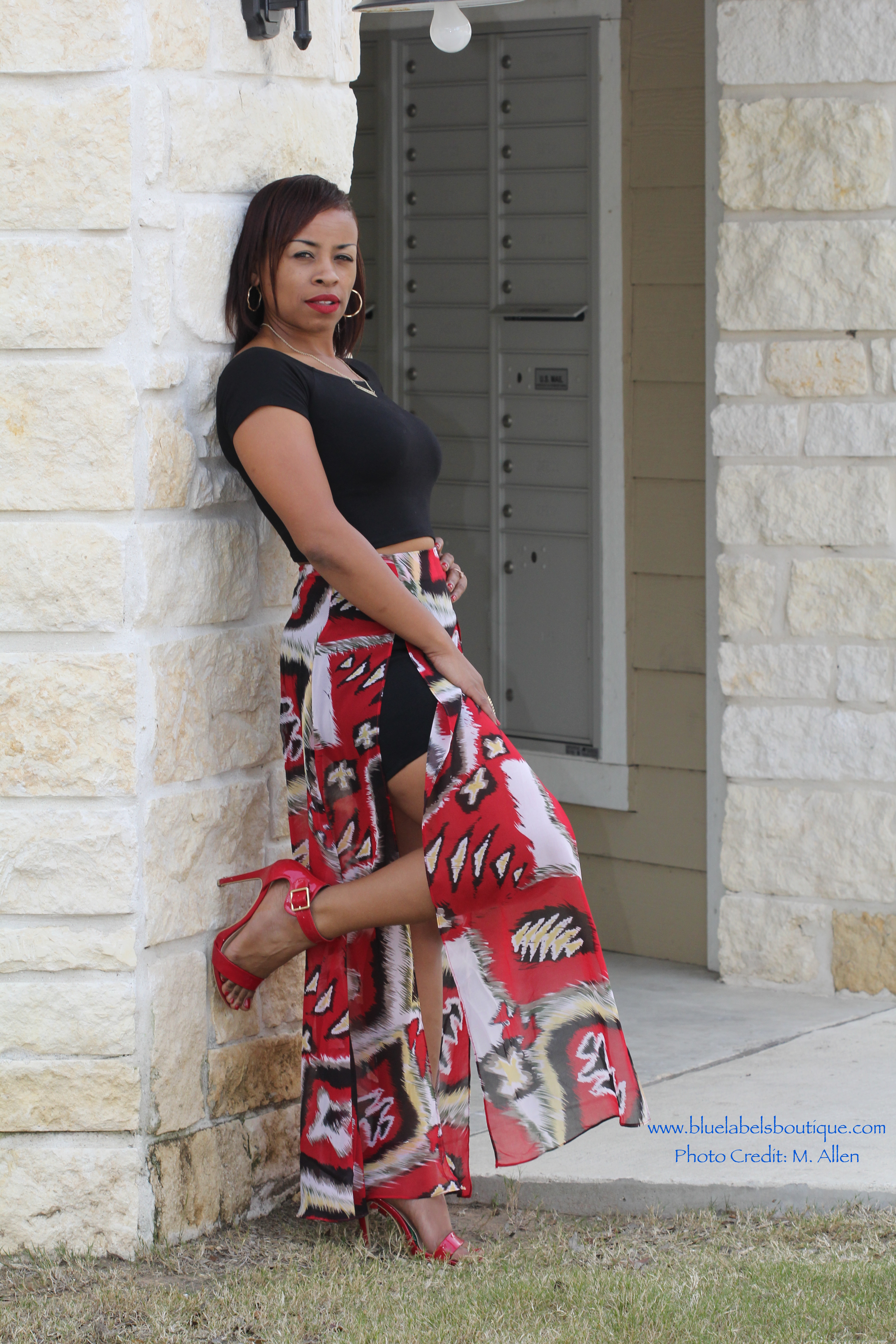 Going With The Flow In A Maxi Skirt…