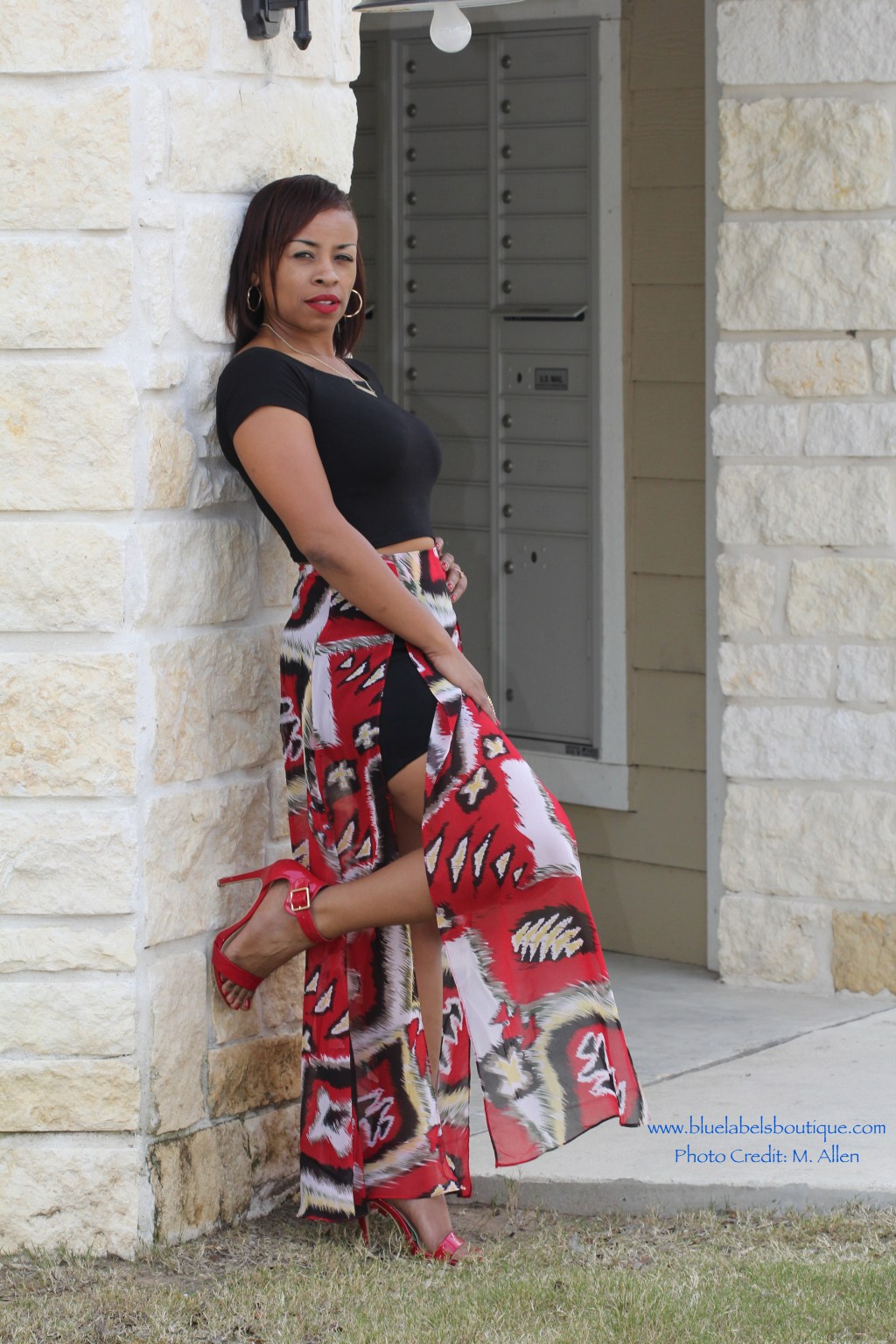 Going With The Flow In A Maxi&nbsp;Skirt…