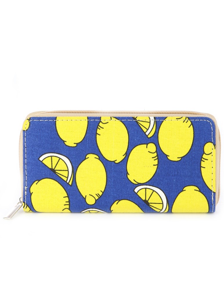 Lemonade Wallet Blue Labels Boutique