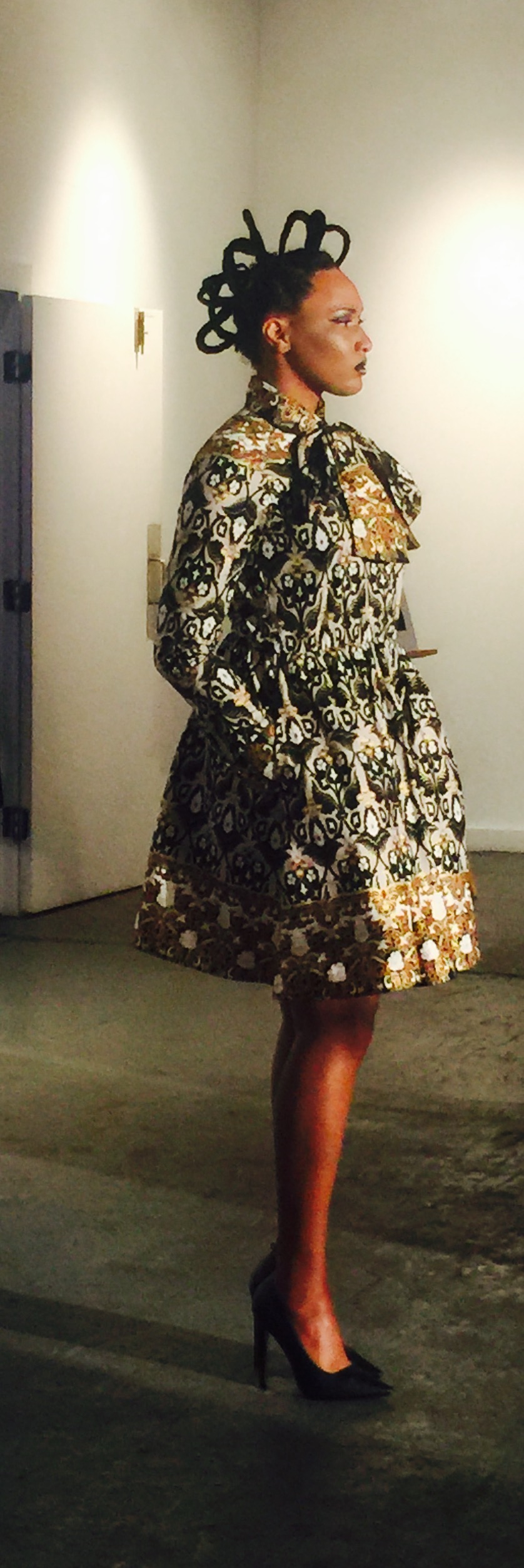 model wearing at Irun Kiko: The Art Of Hair