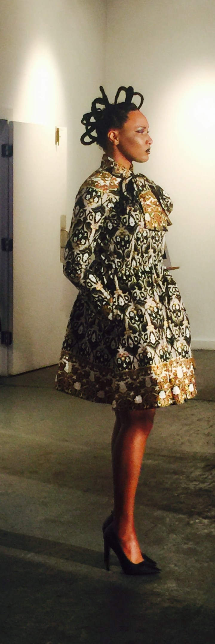 model wearing at Irun Kiko: The Art Of Hair