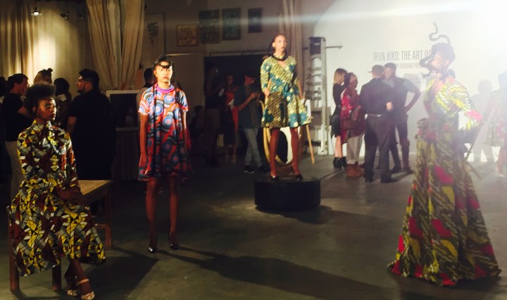 model wearing at Irun Kiko: The Art Of Hair