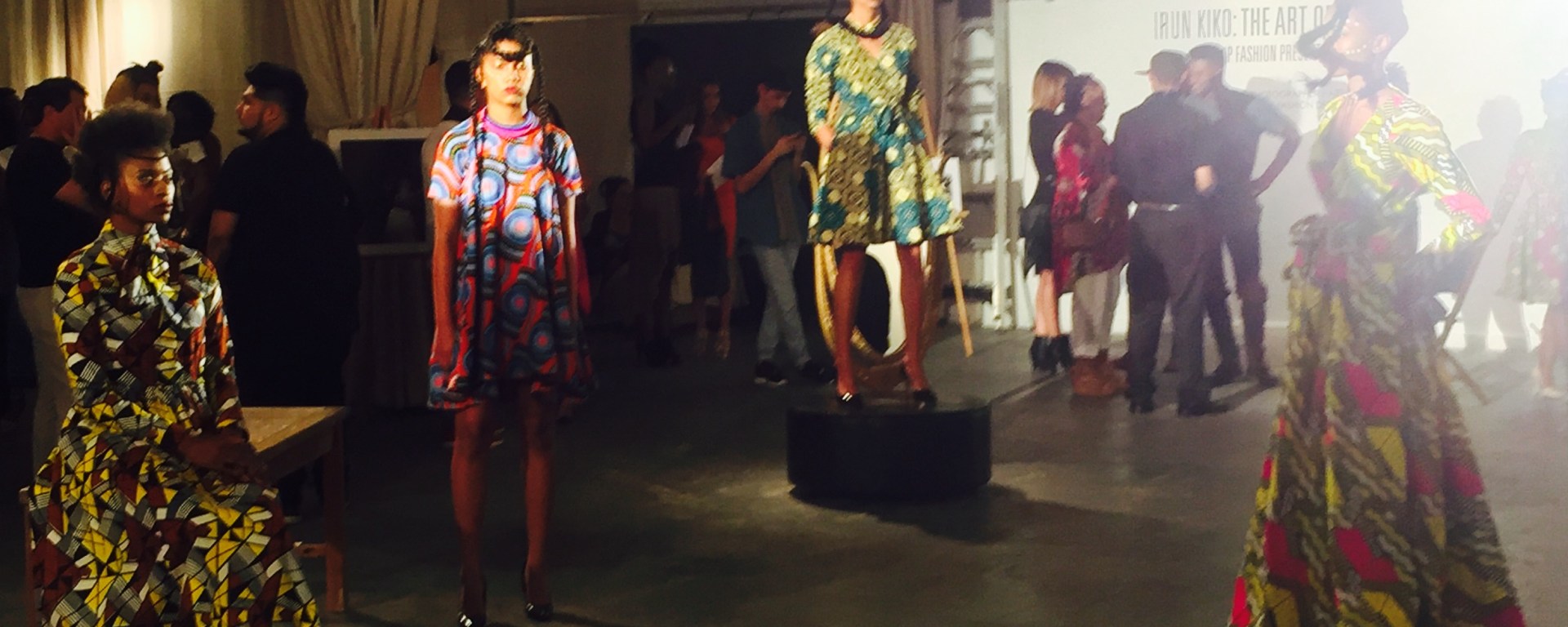 model wearing at Irun Kiko: The Art Of Hair