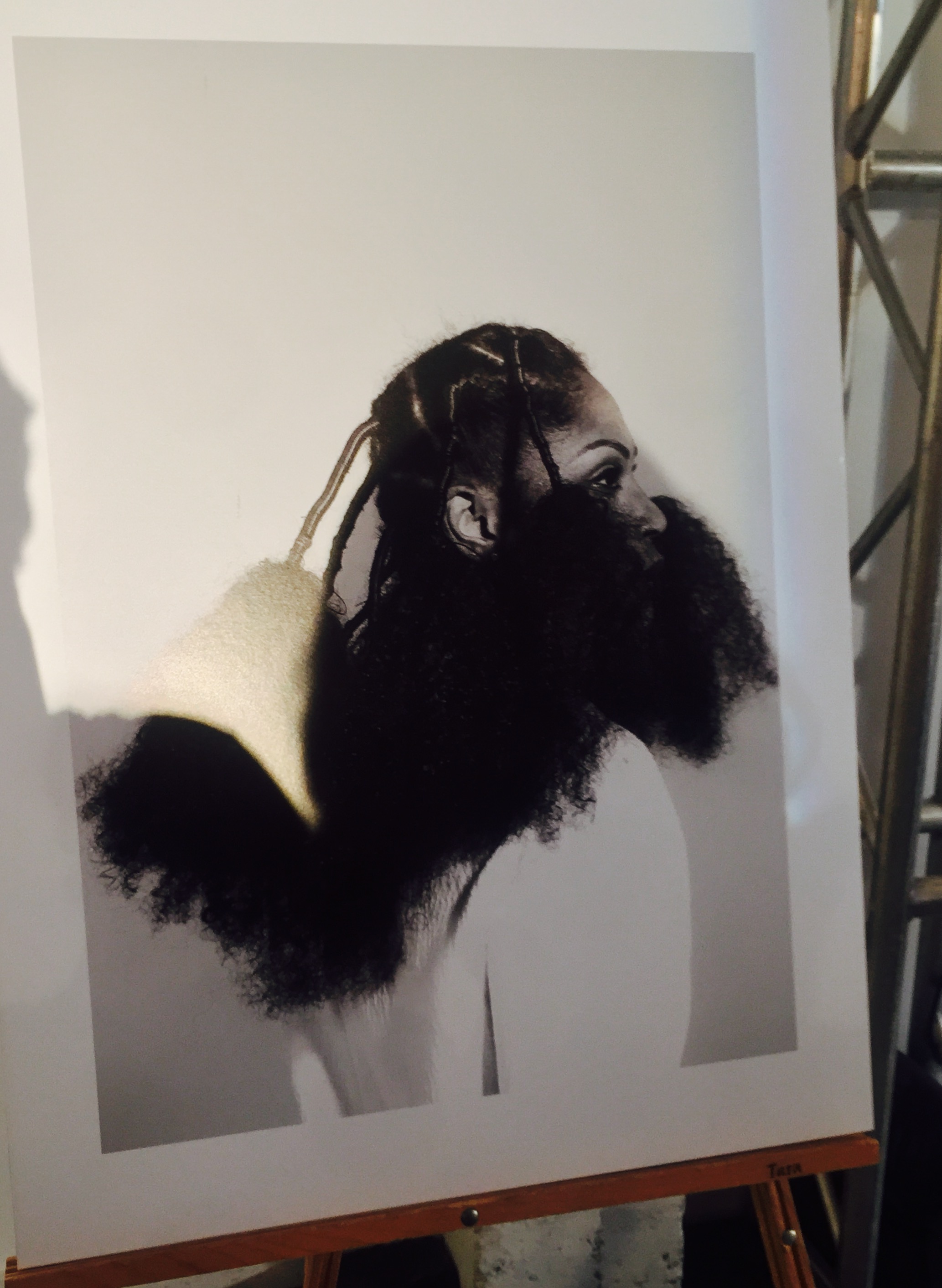 model wearing at Irun Kiko: The Art Of Hair