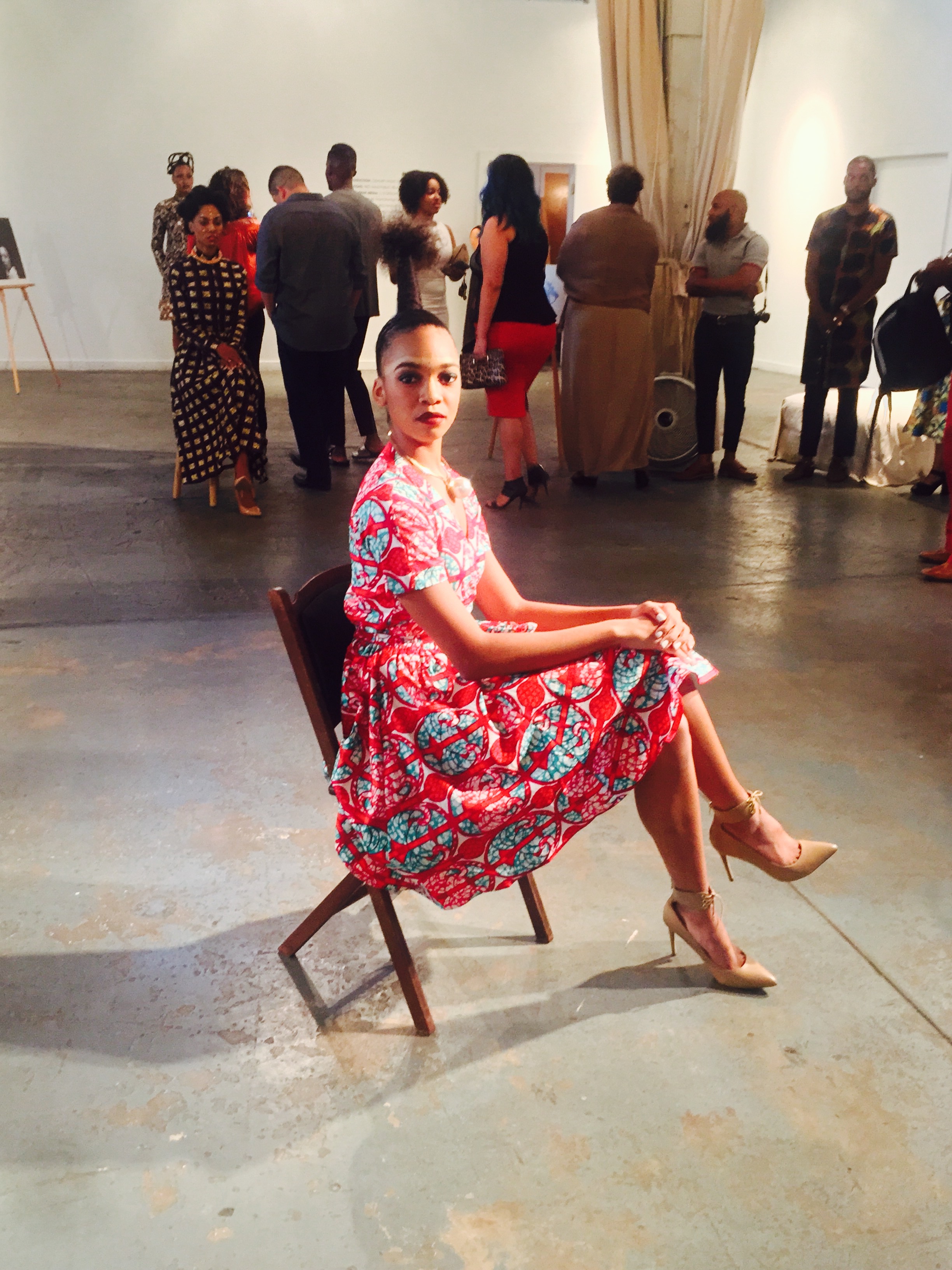 model wearing at Irun Kiko: The Art Of Hair