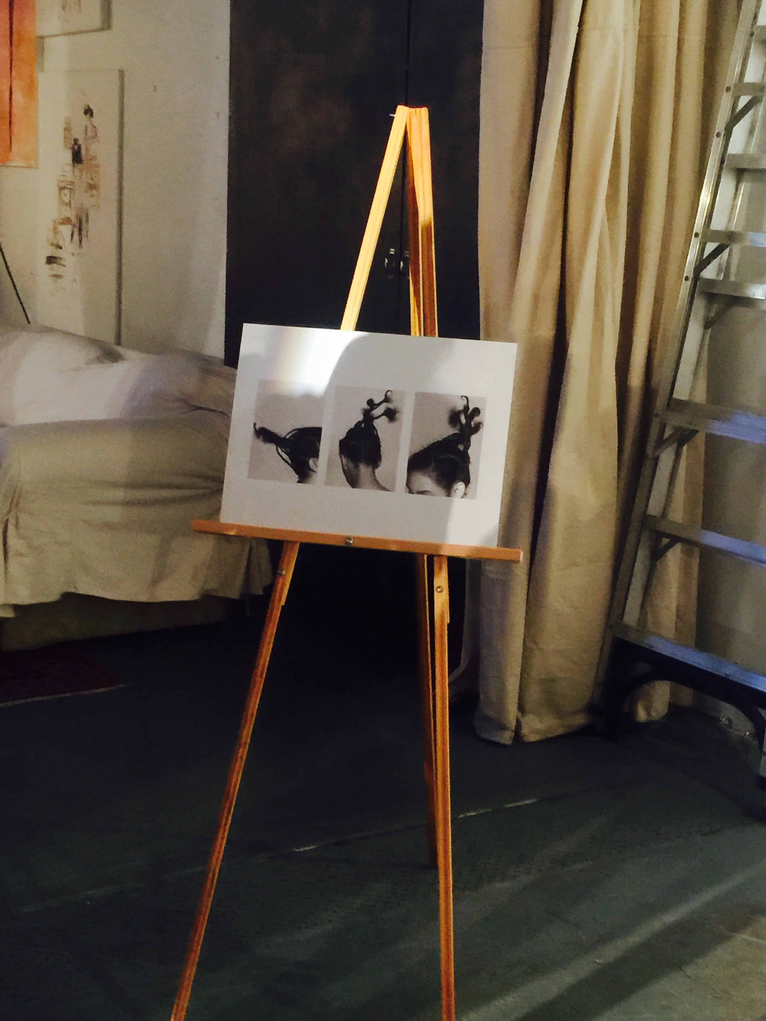 model wearing at Irun Kiko: The Art Of Hair