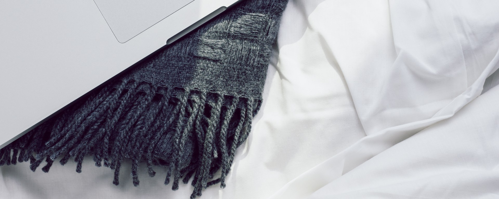 laptop on the bed fashion not fear