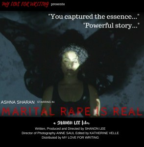Shanon Lee movie, Marital Rape Is Real