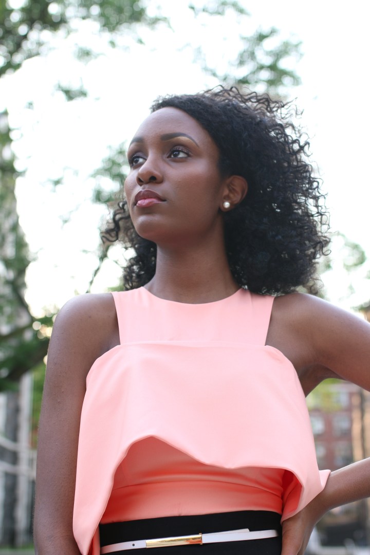 peach dress in drusilla shay blue labels boutique dress