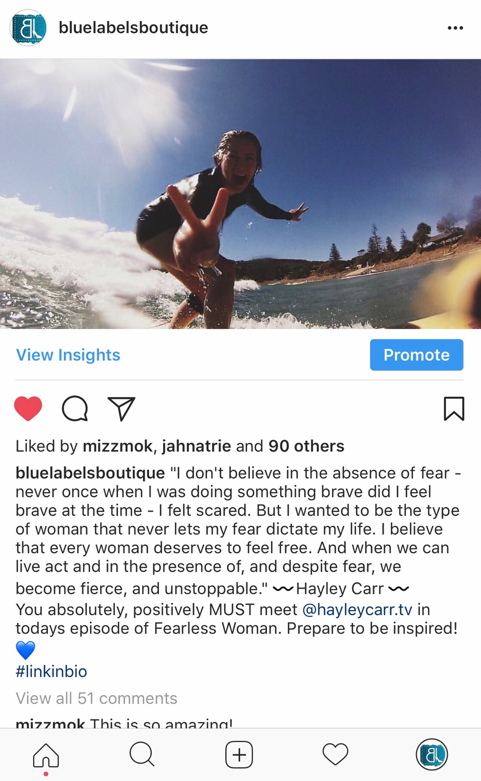 hayley carr surfing