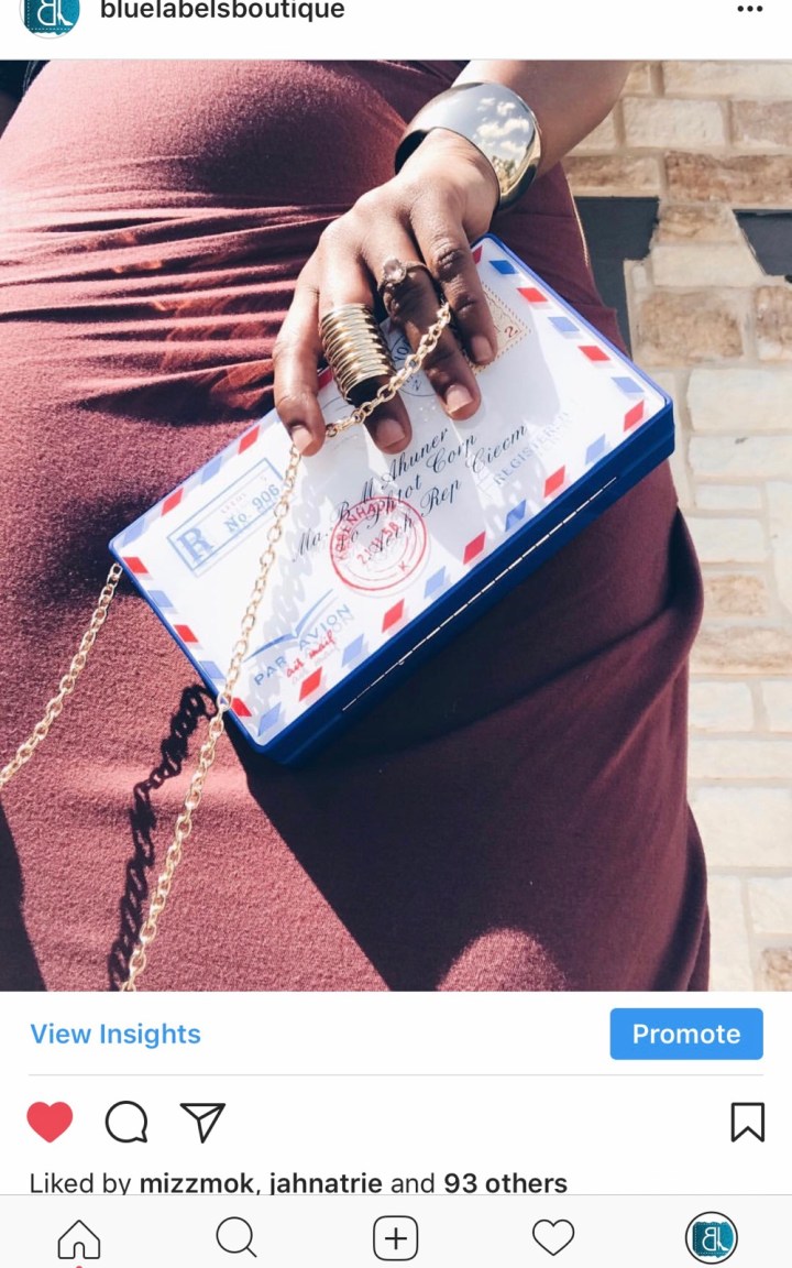 blue labels boutique instagram