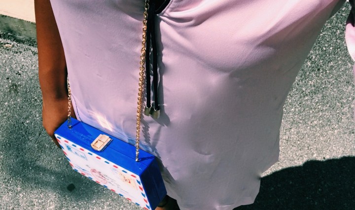 pink satin shift dress blue labels boutique