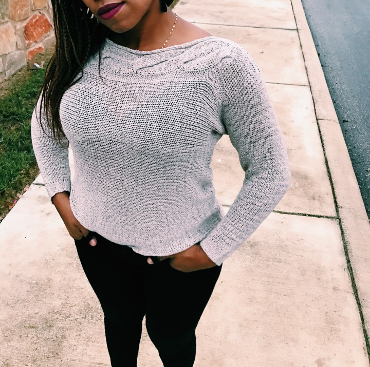 womens beige sweater blue labels boutique