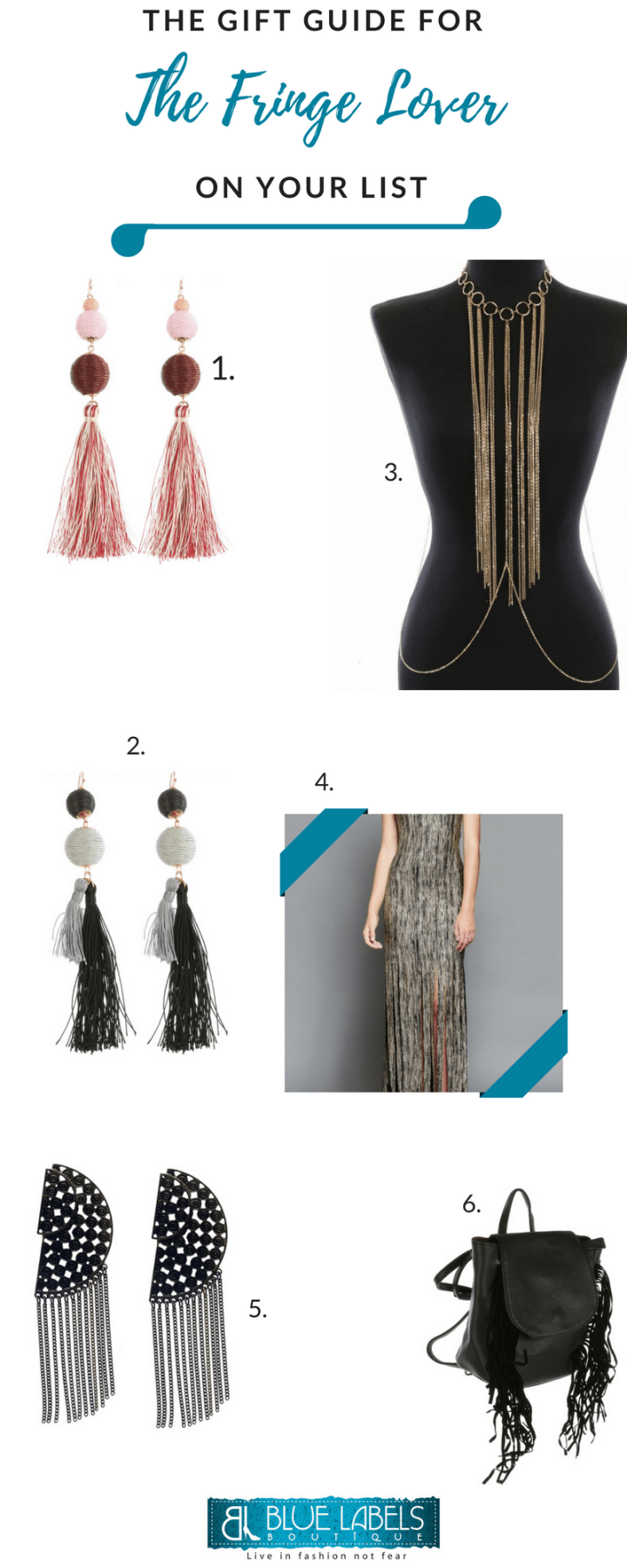 Gift Guide for fringe lovers