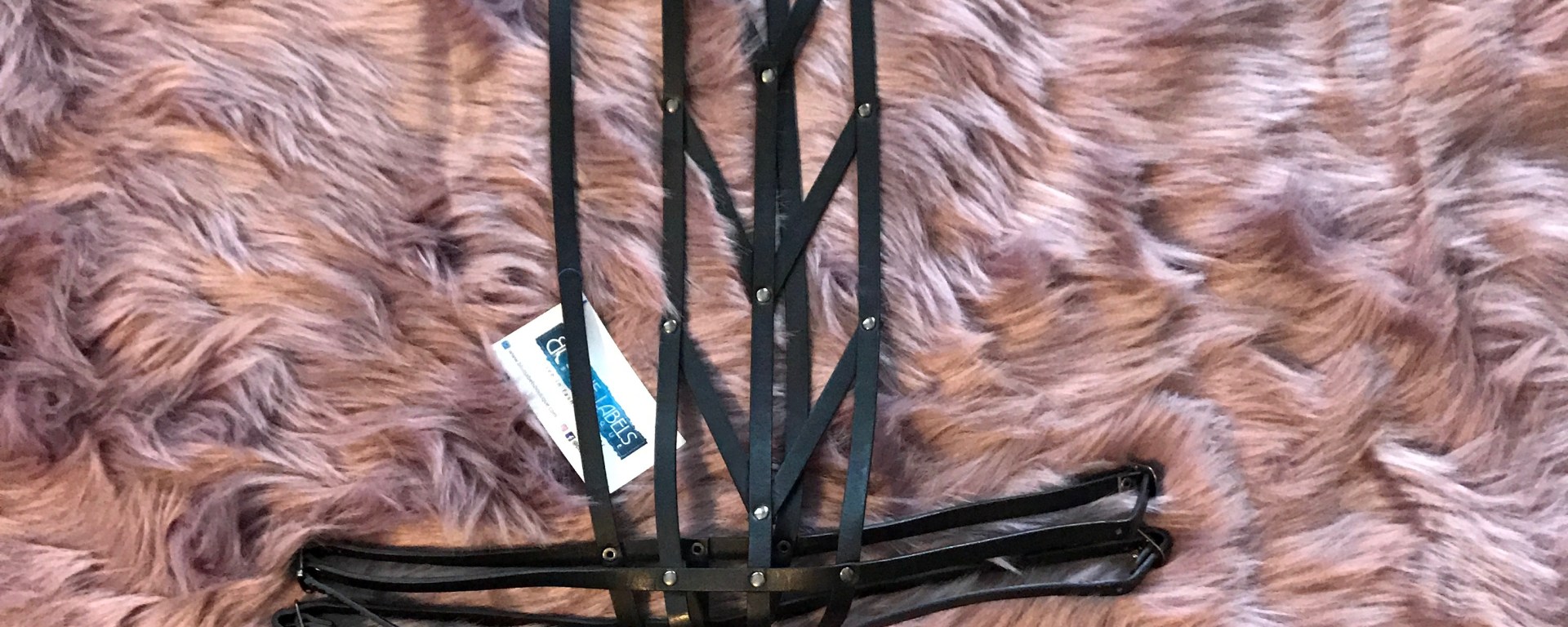 leather womens body harness