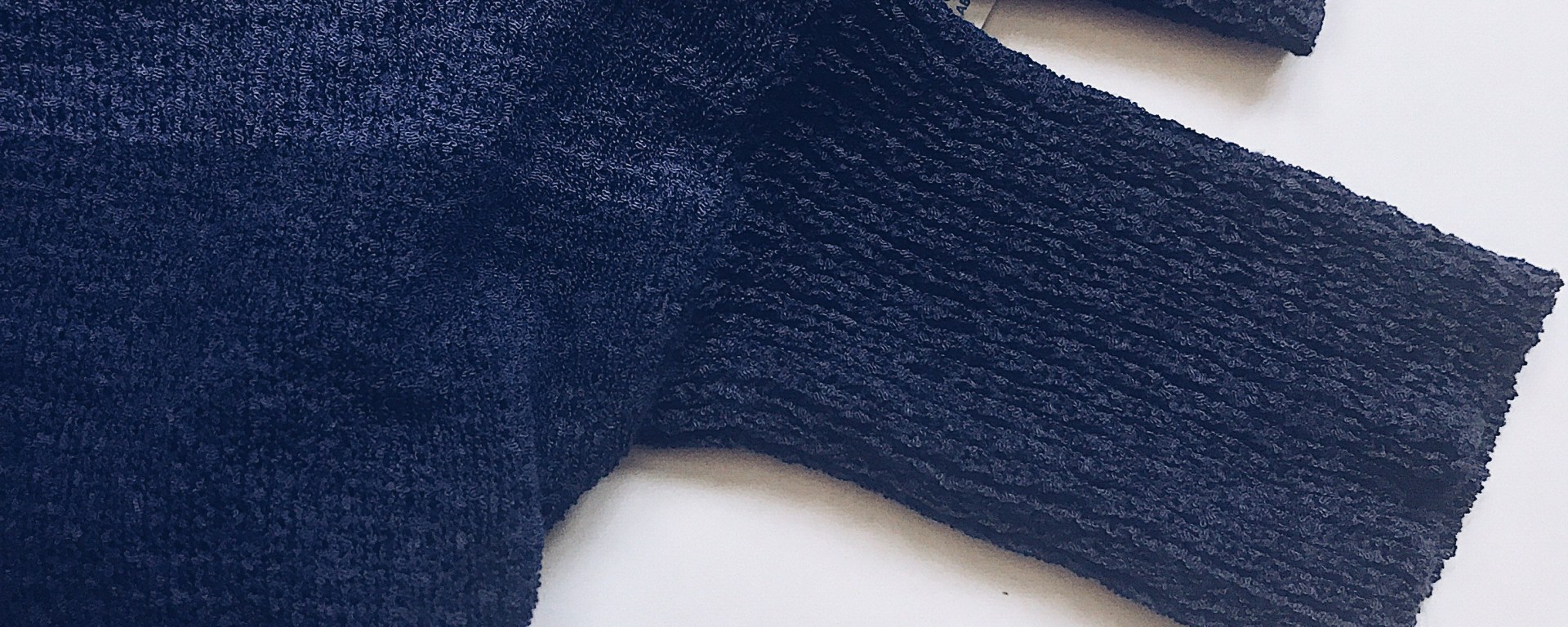 blue color block cardigan blue labels boutique