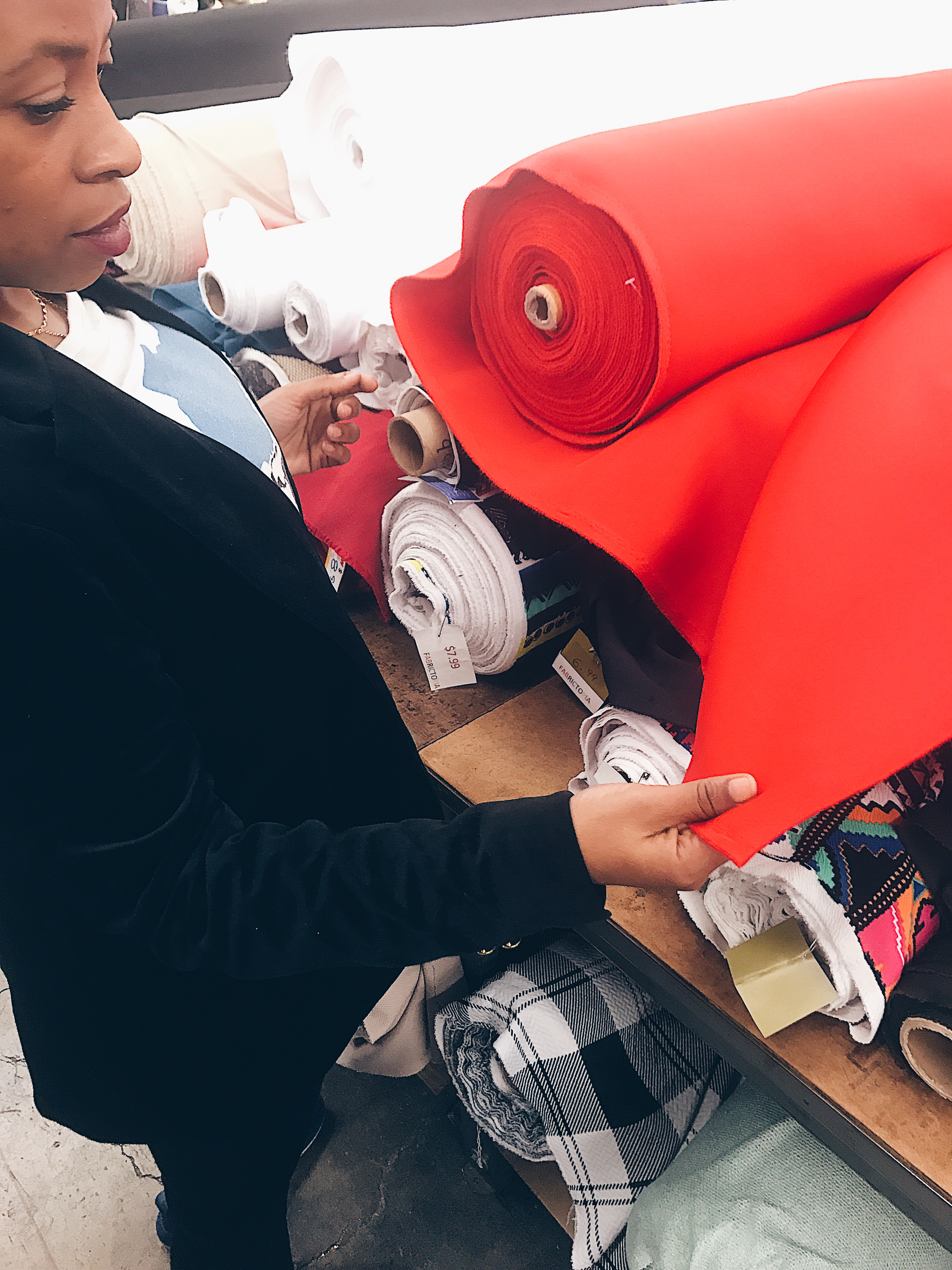 selecting fabric for fashion not fear 