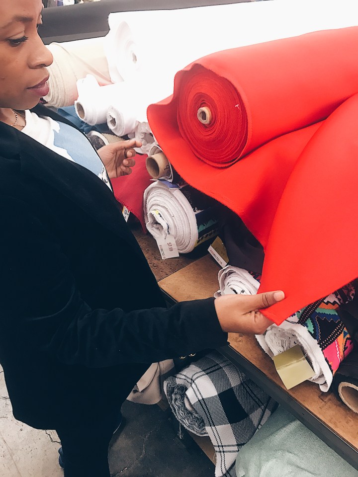 selecting fabric for fashion not fear 