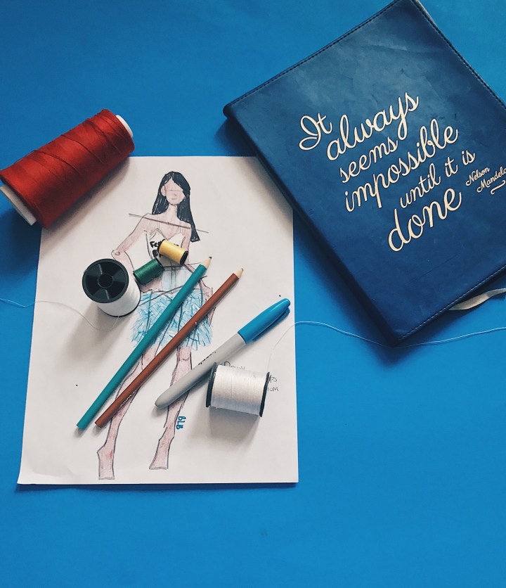 fashion not fear sketch