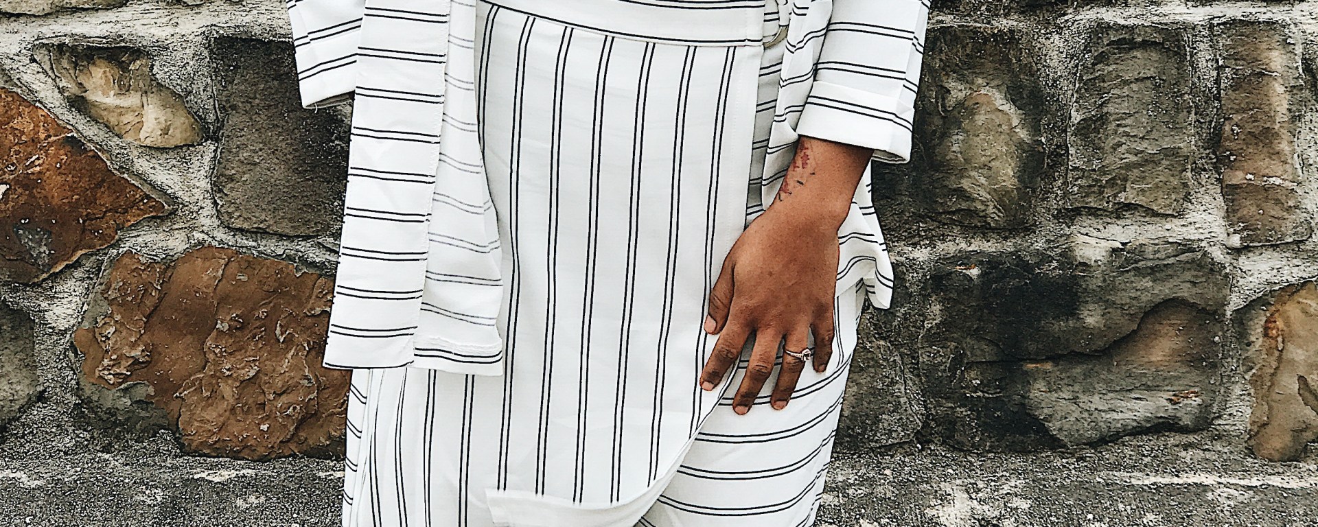 black and ivory womens suit