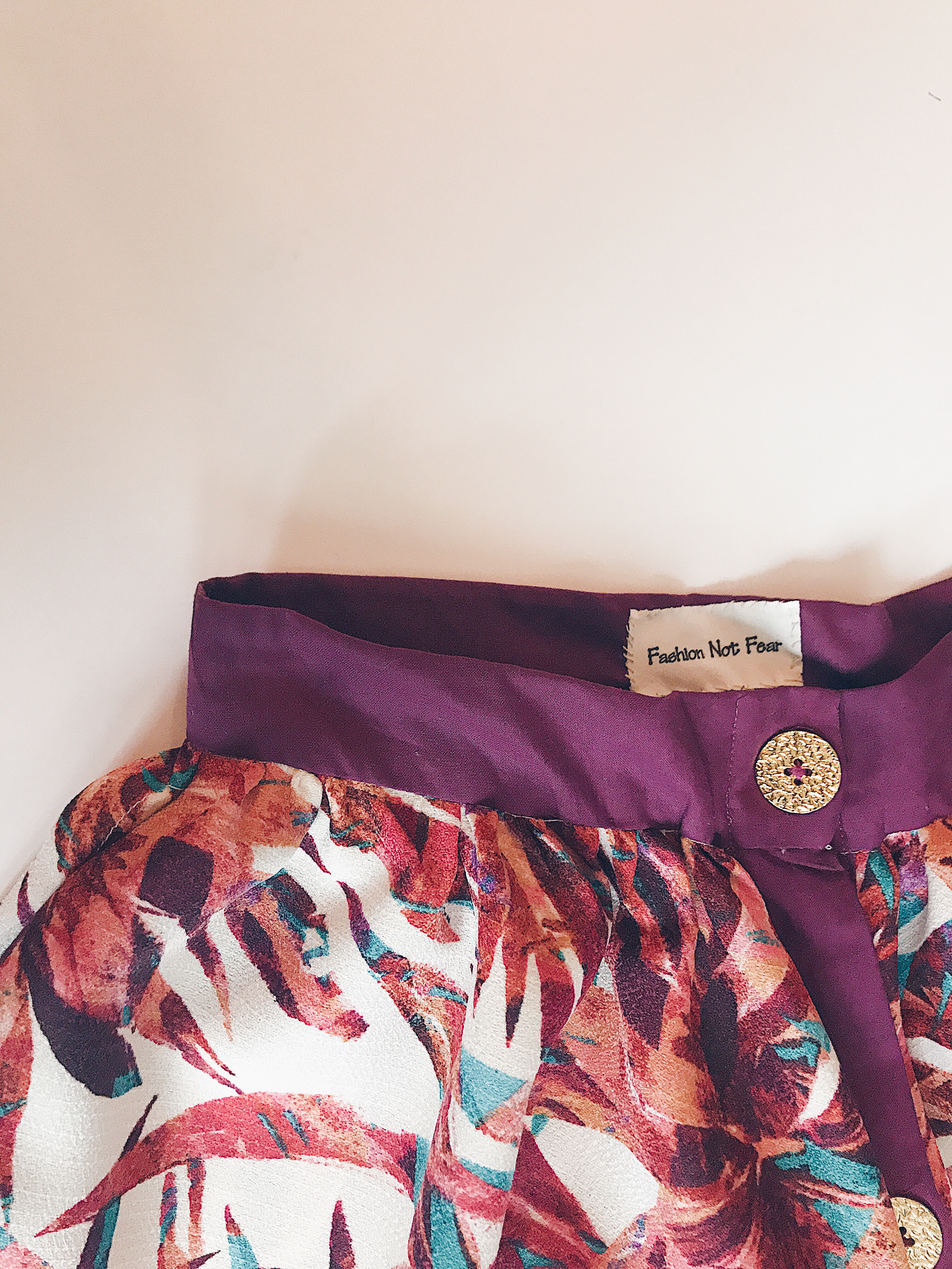 fashionnotfear printed skirt 