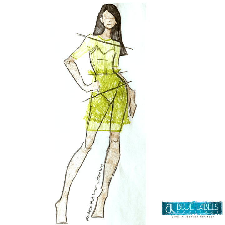 GreenLaceOverlayDress Fashion Not Fear Collection