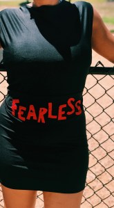 fearless woman dress