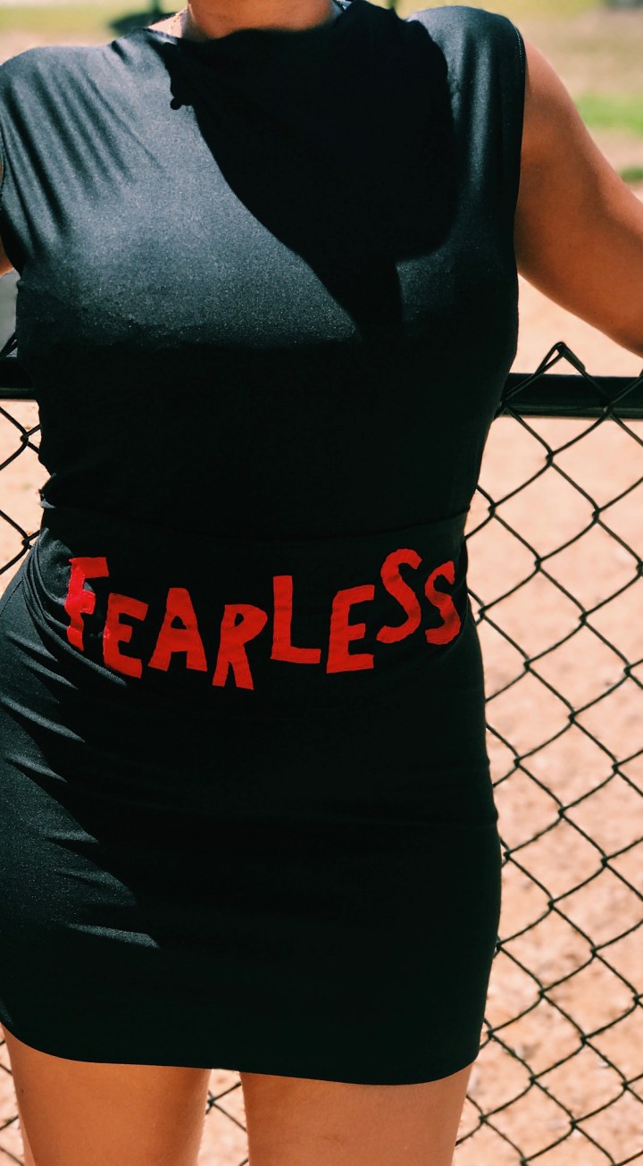 fearless woman dress