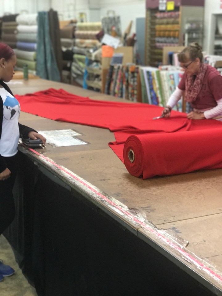 fabric cutting fashion not fear