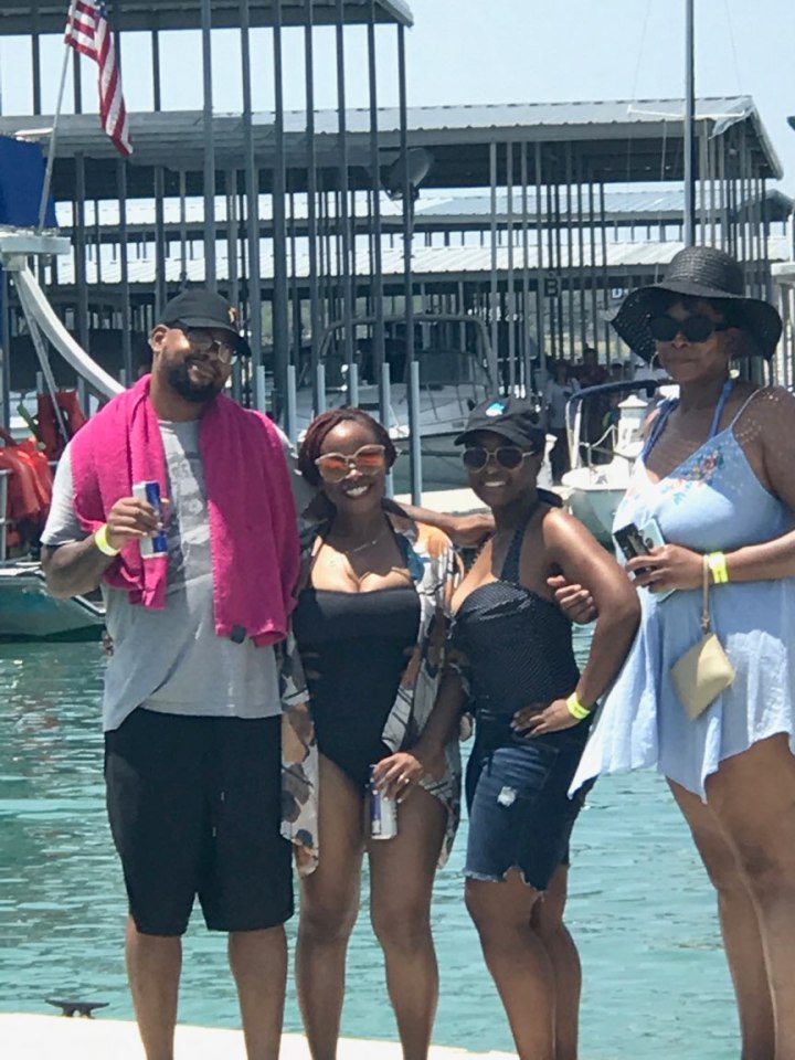 sheer printed wrap top