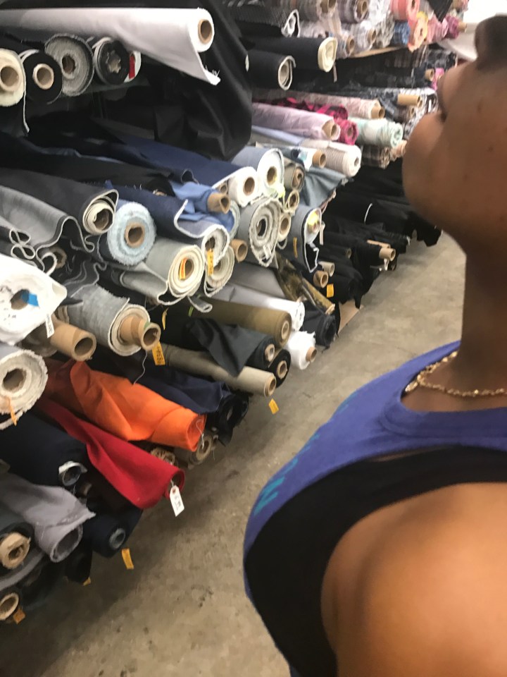 selecting fabric fashion not fear