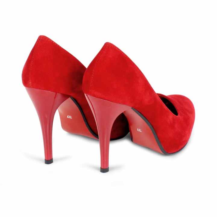 fashion red pin women s shoes