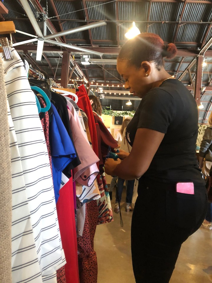 blue labels boutique crafther market 2018 austin, tx