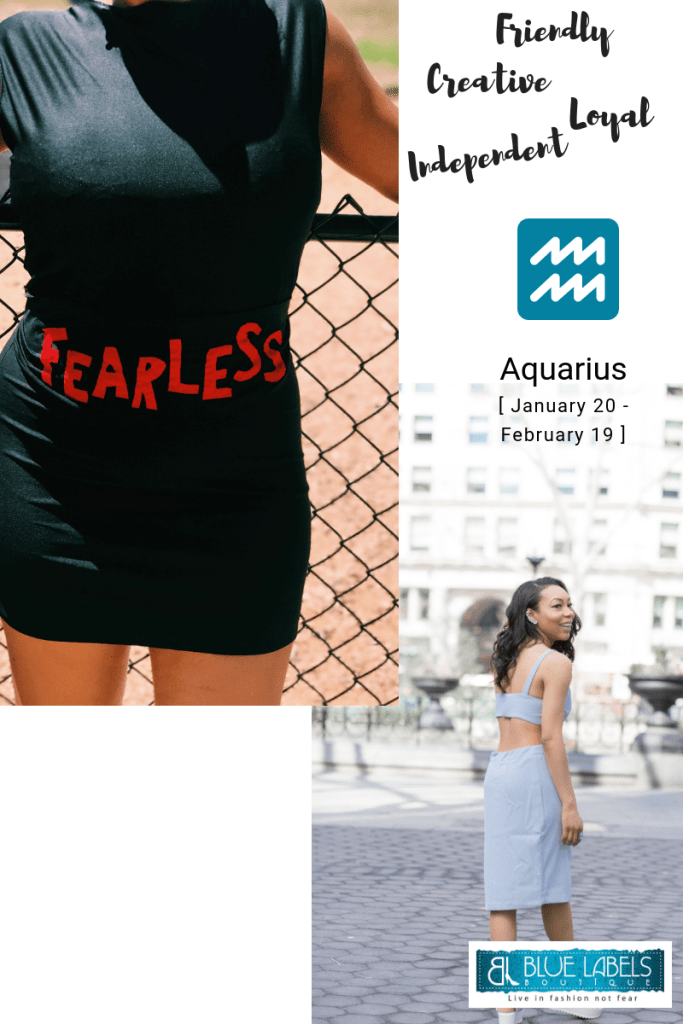 what dress an aquarius should wear