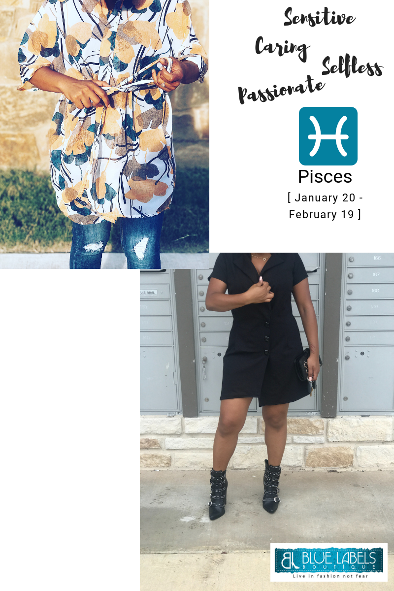 pisces floral print sheer top black blazer dress