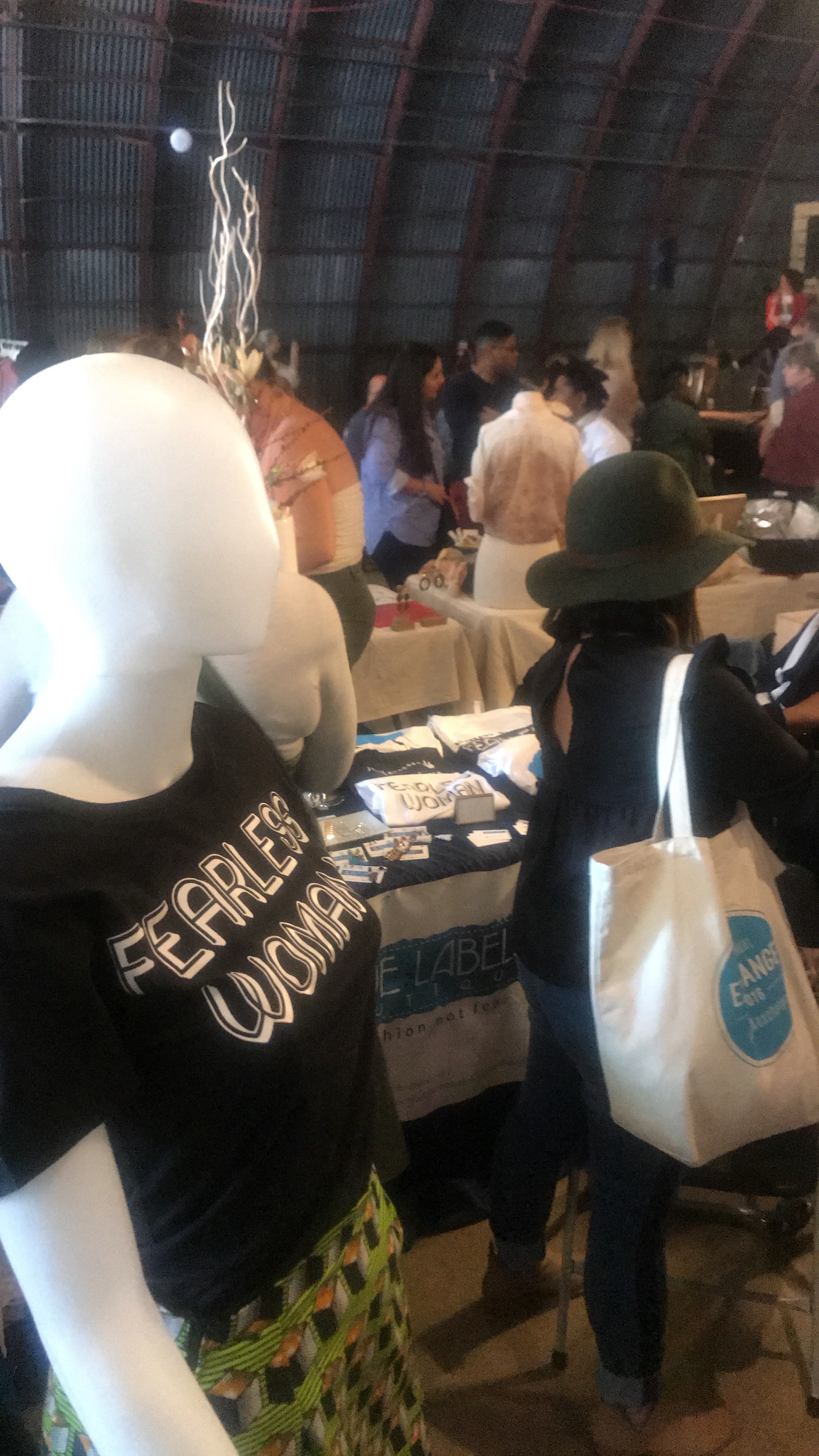 women shopping at pop up shop