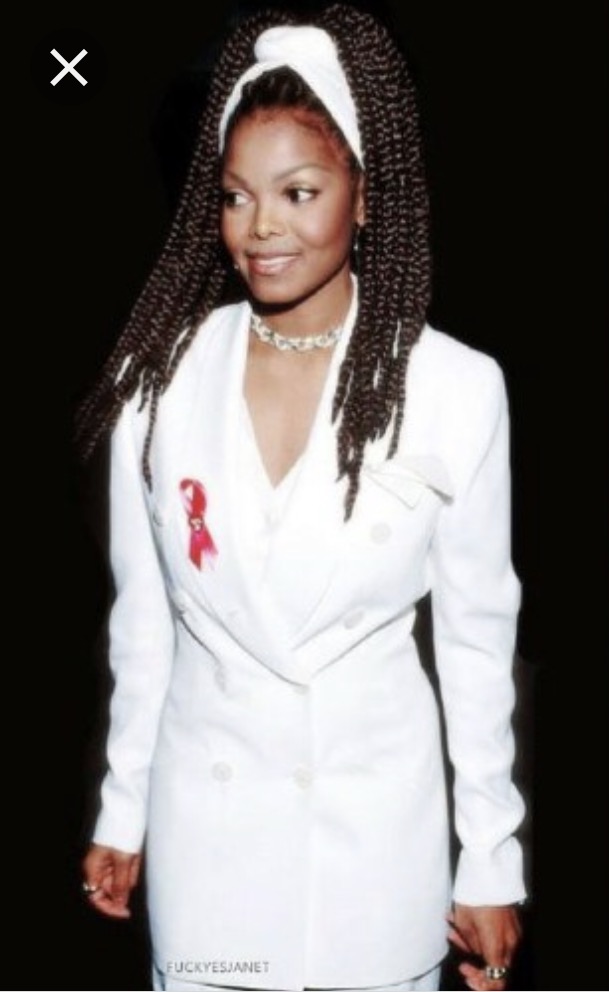 janet jackson 90s blazer dress