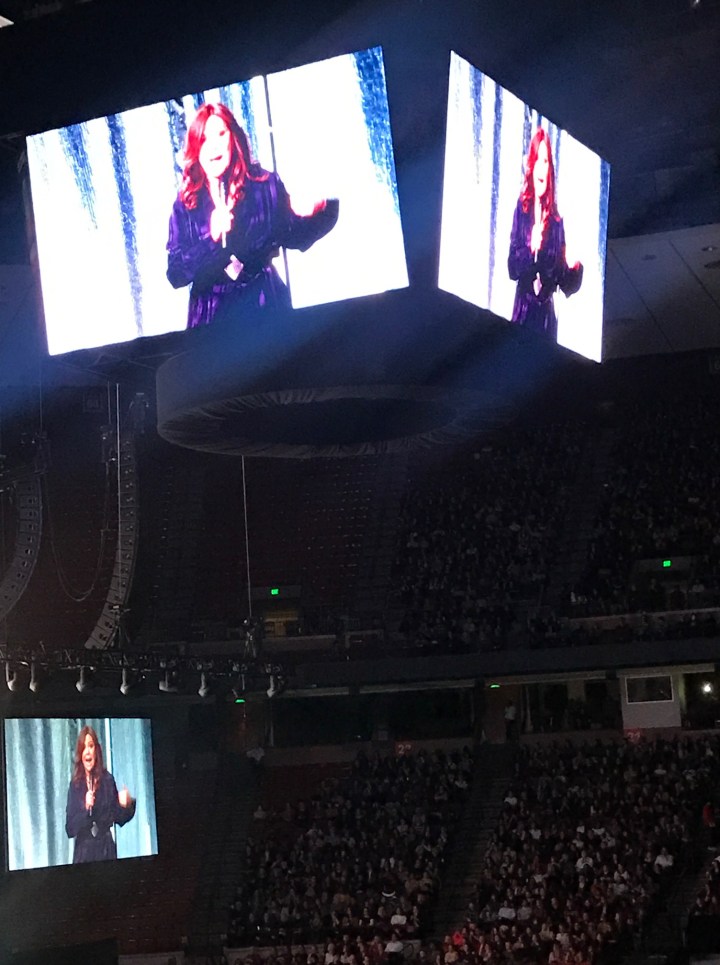 rachael ray at michelle obama book tour