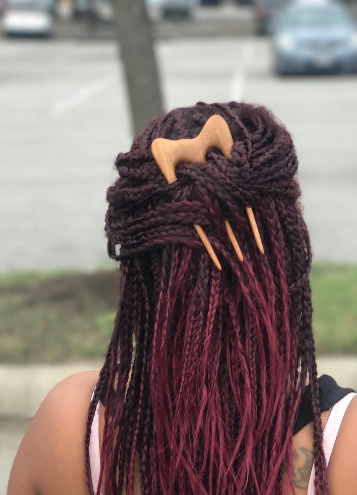 braids in saya hair stick designs