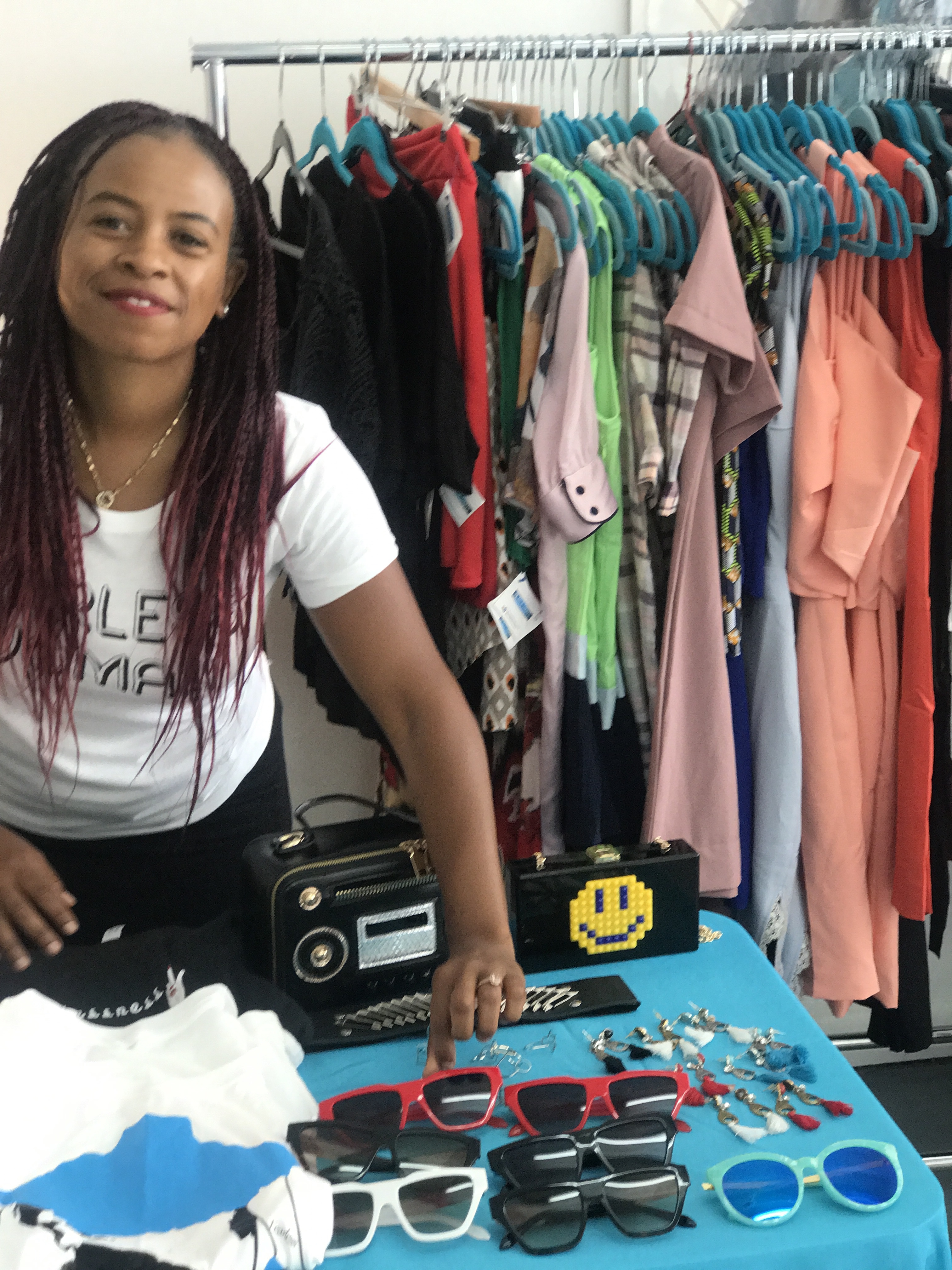 Owner at pop up shops