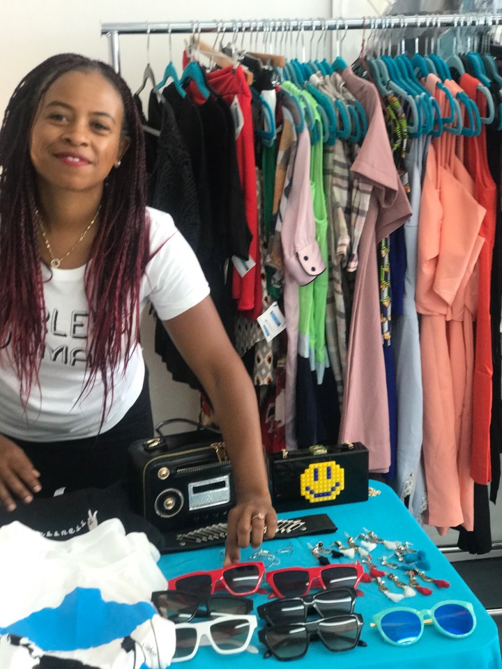 Owner at pop up shops