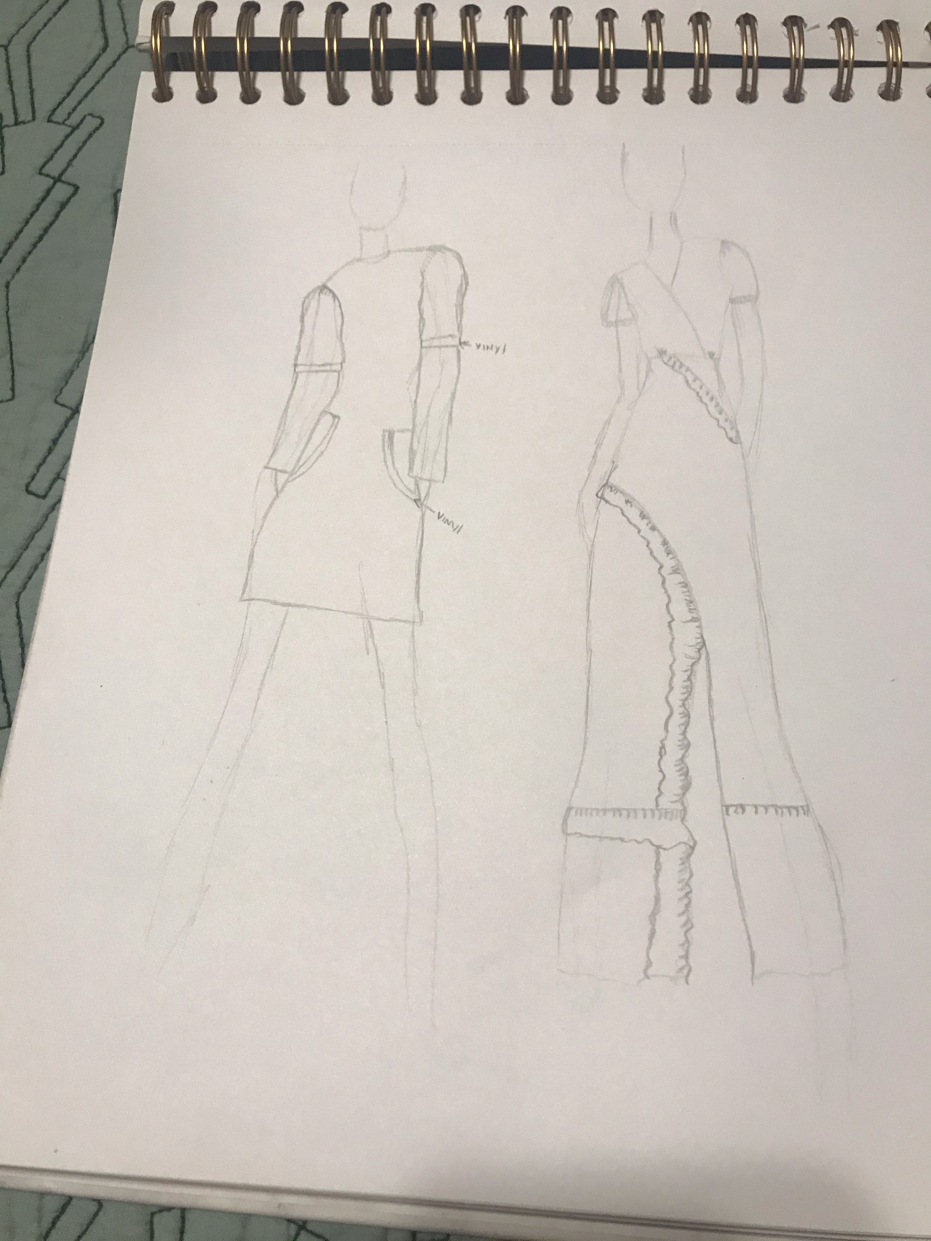 Dress fashion illustration 