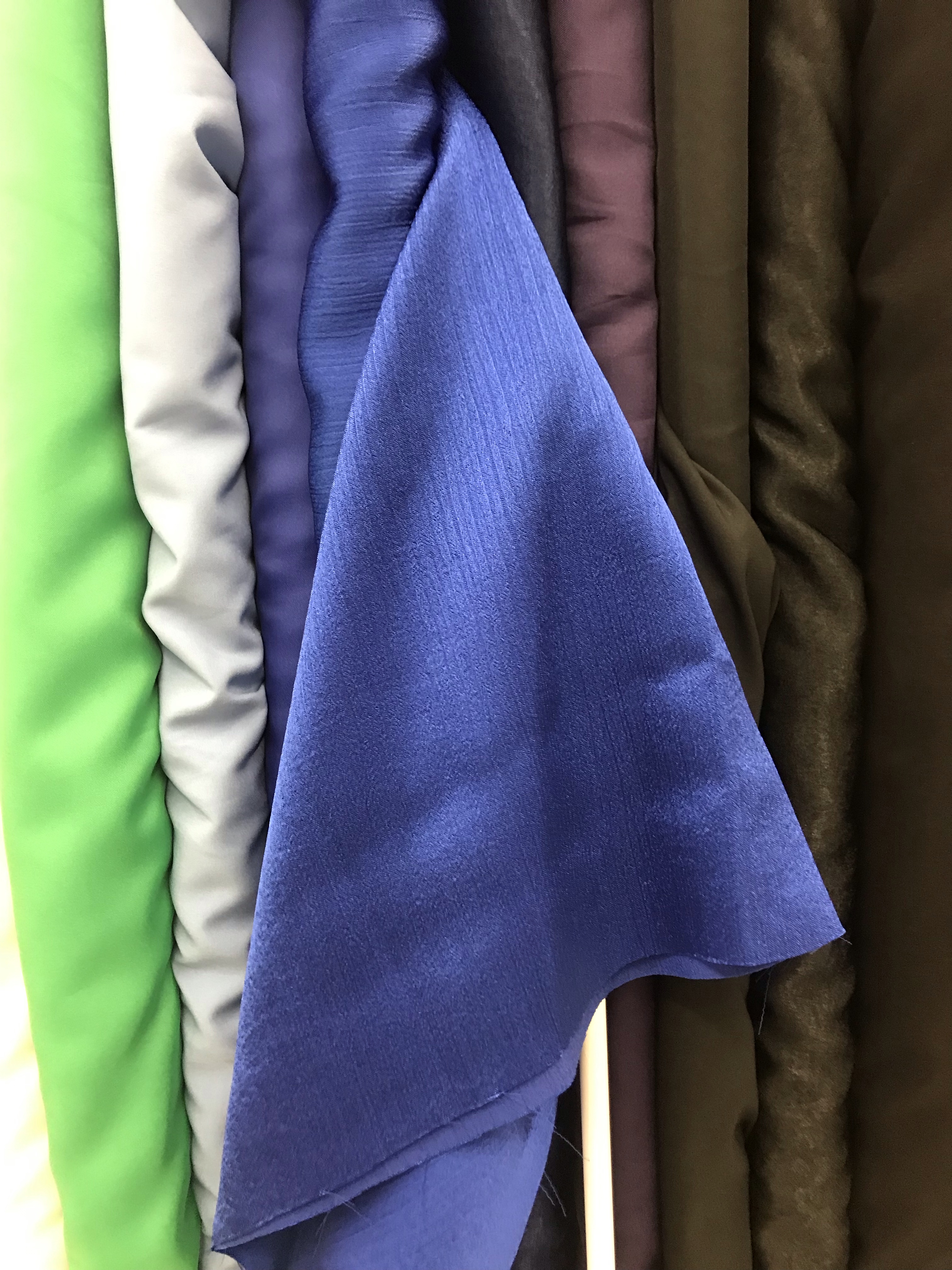 Picking fabric for a dress 