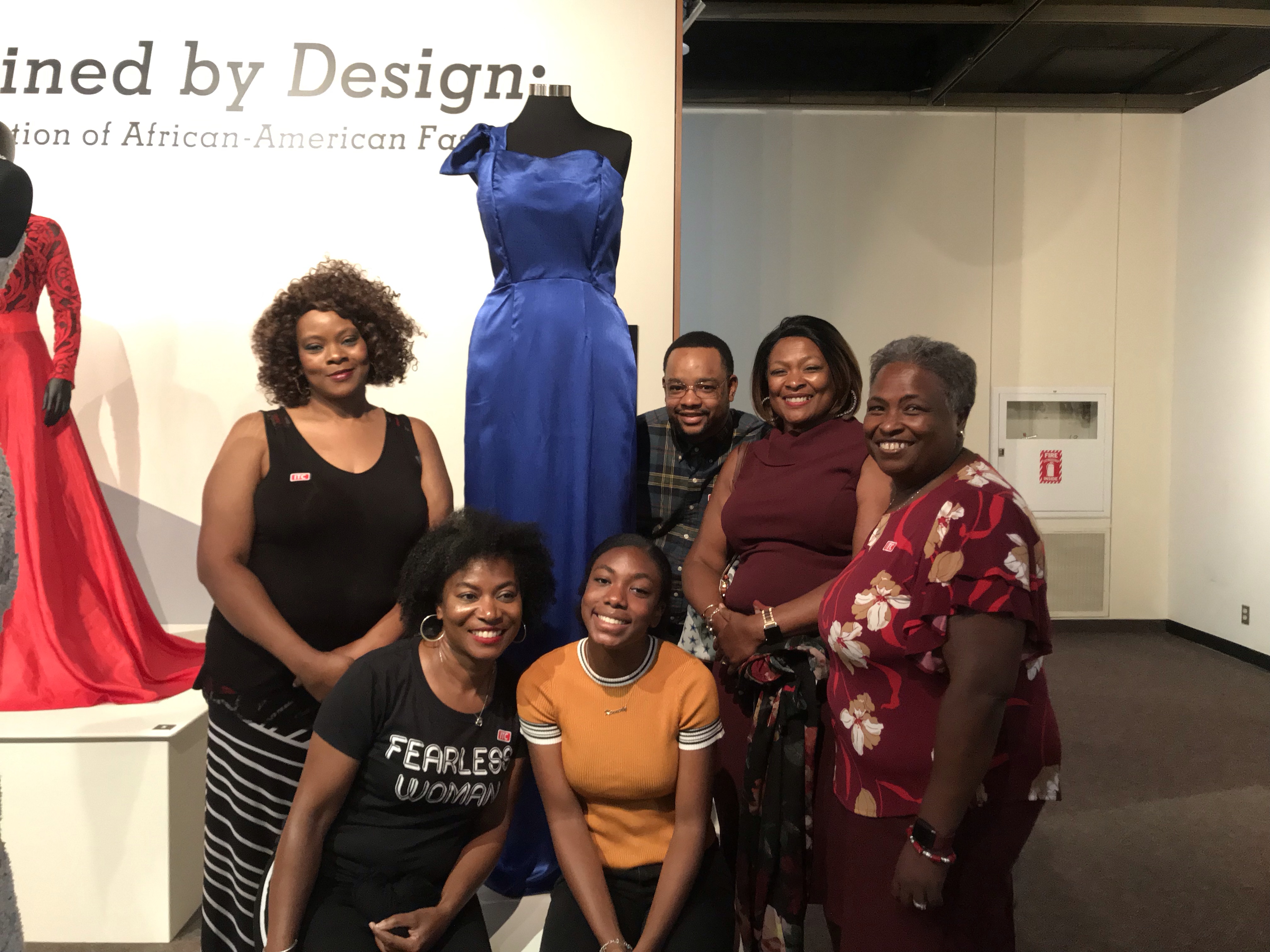 Fashion Not Fear Dress exhibit 