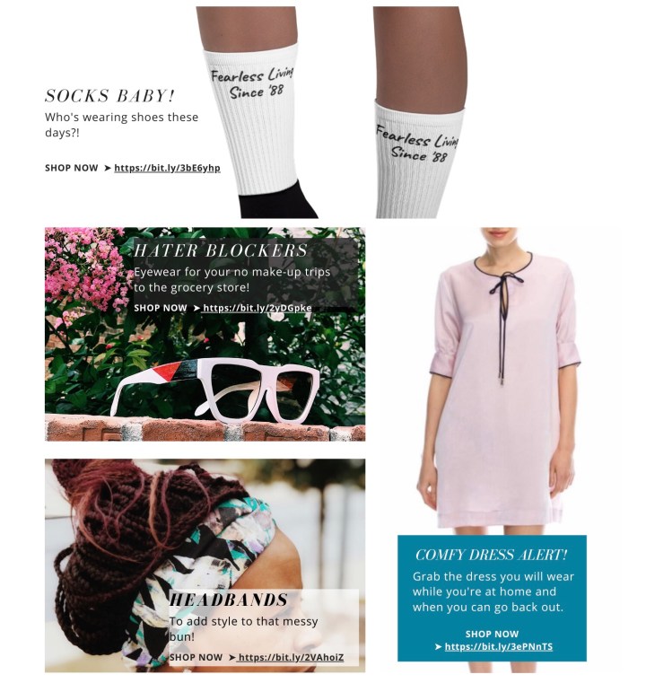 Fashion essentials while you’re staying at home 