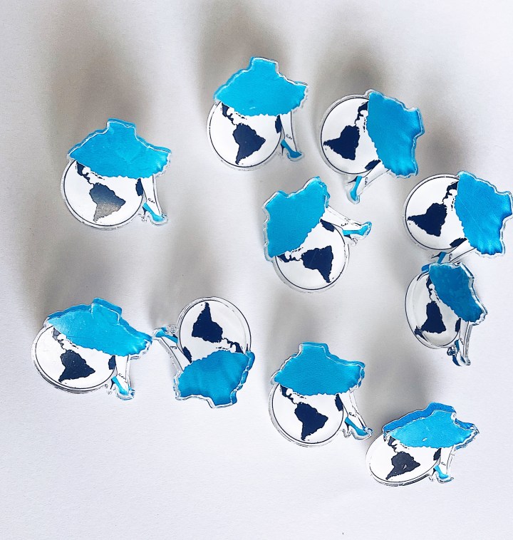 fashion not fear pin