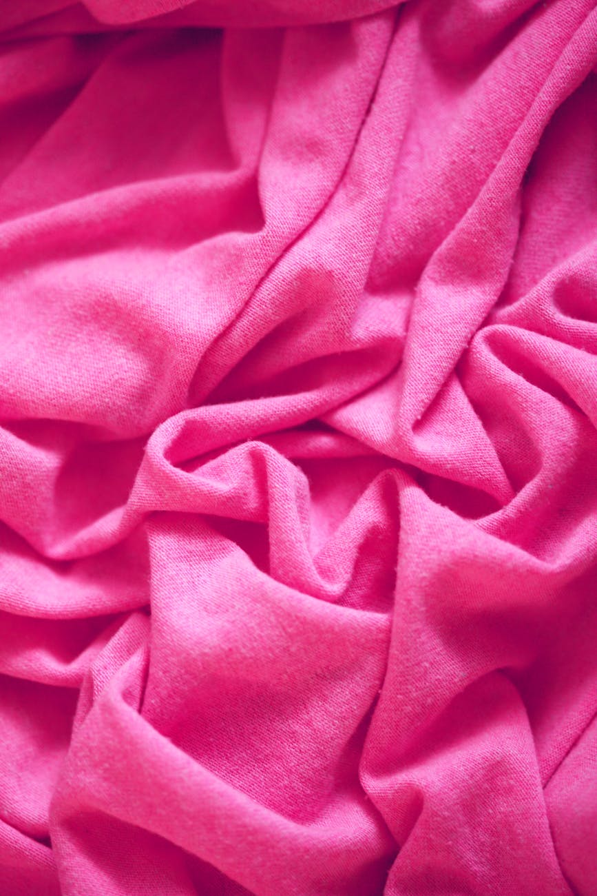 know your fabric when buying clothes online - pink fabric