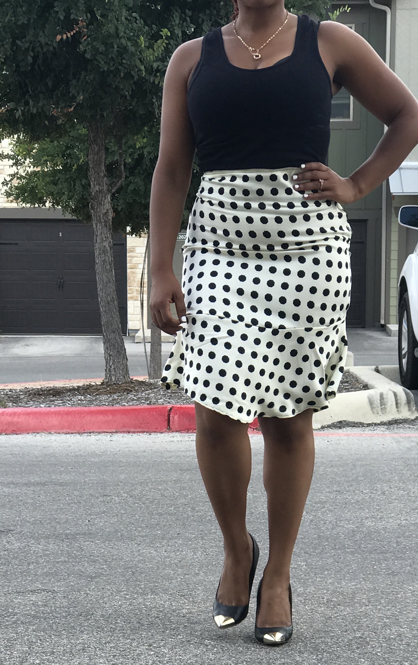 If Classic Black & White is your jam; Here Are Two Outfits You Should Cop Right Now