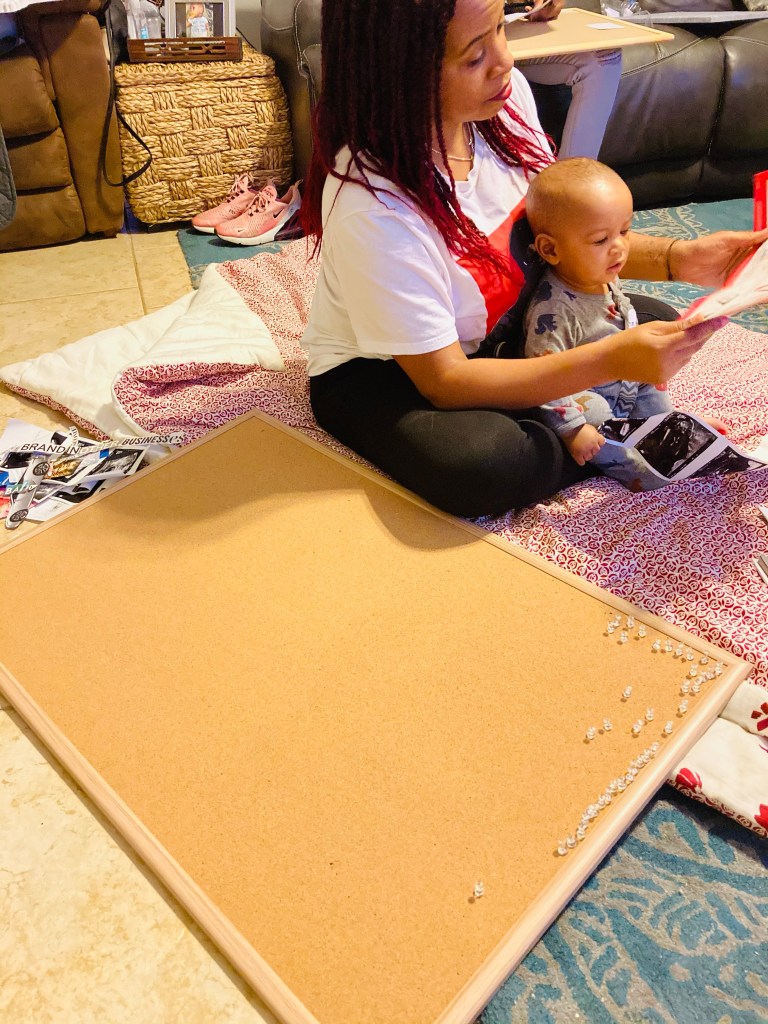 Making a vision board