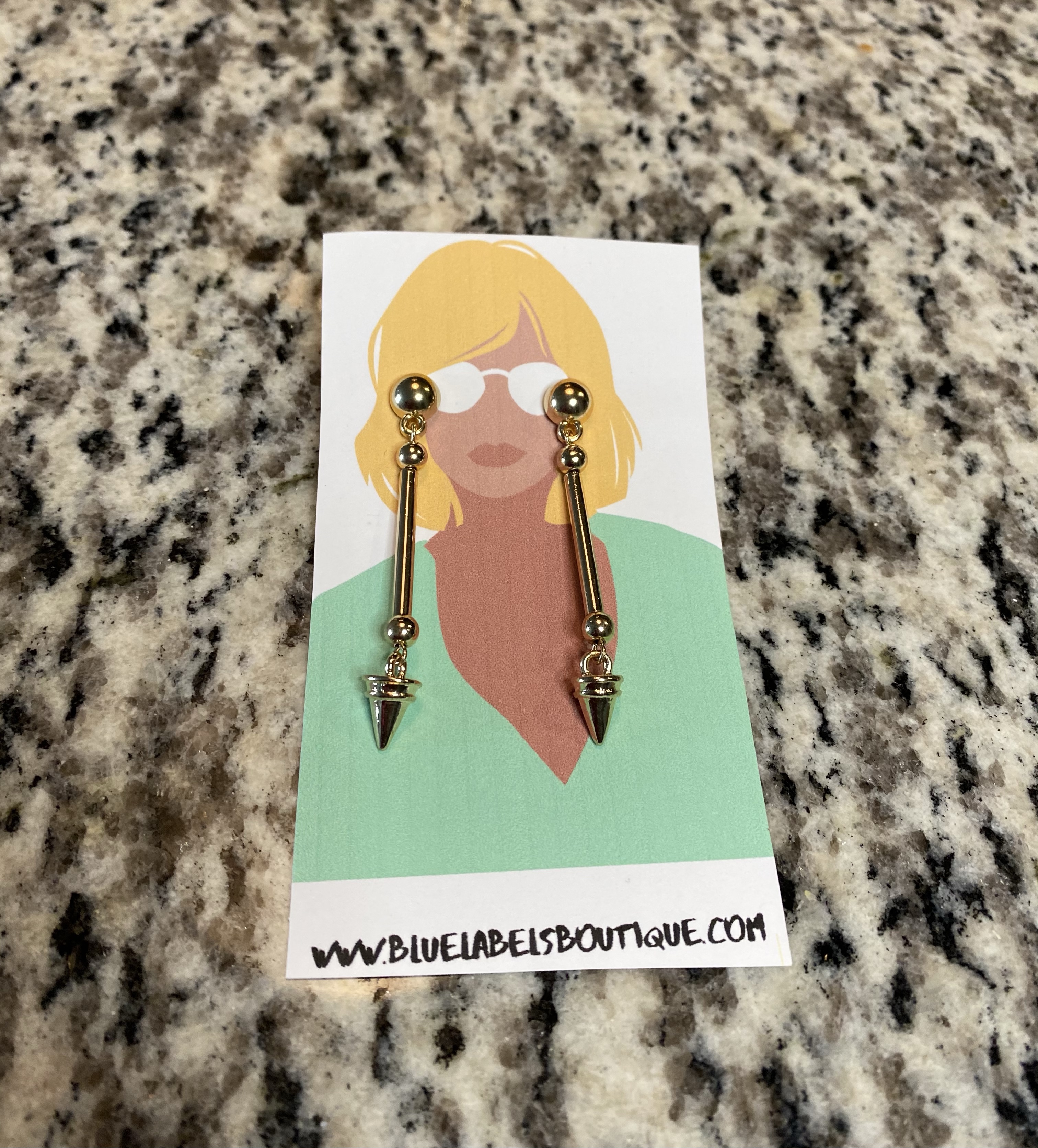 A Closer Look At The Spearhead Earrings